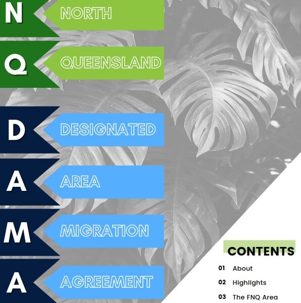 FNQ DAMA Factsheet Cover
